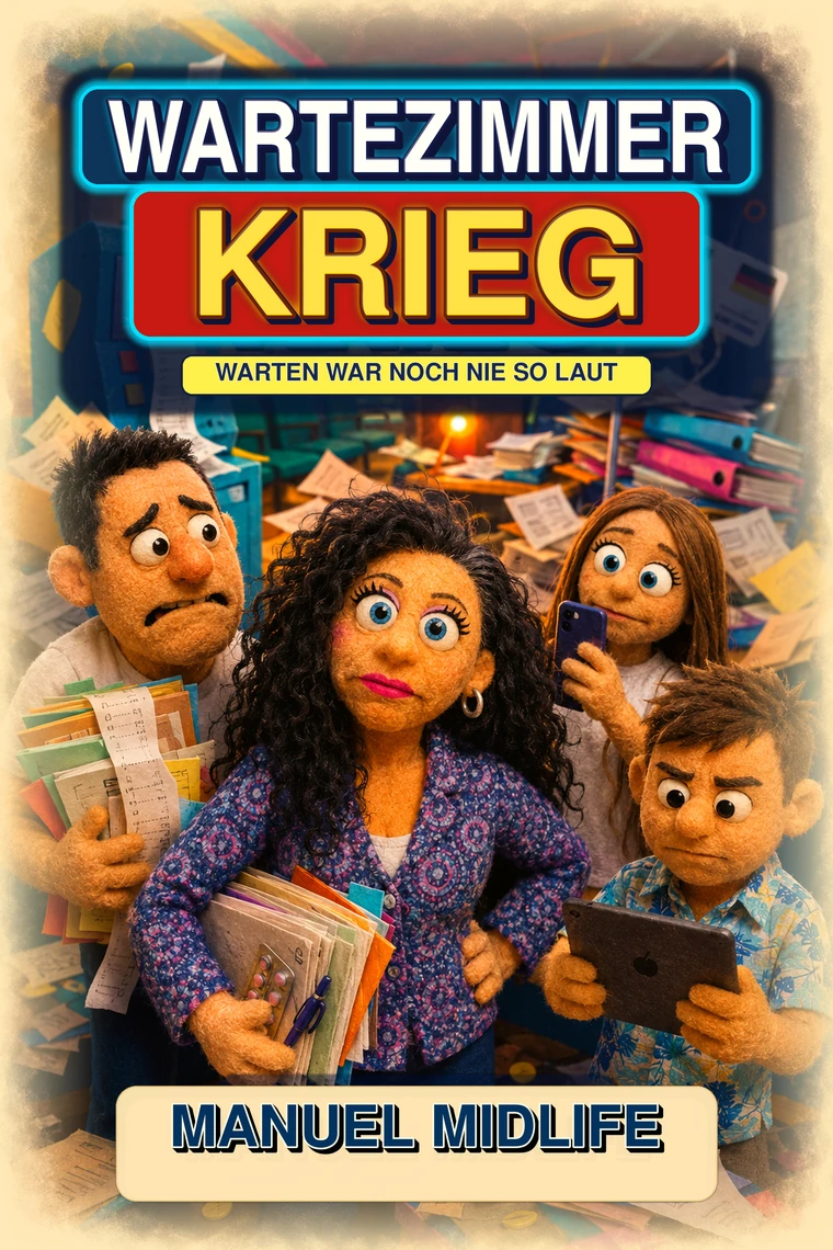 Buchcover: Chantal im Wartezimmerkrieg