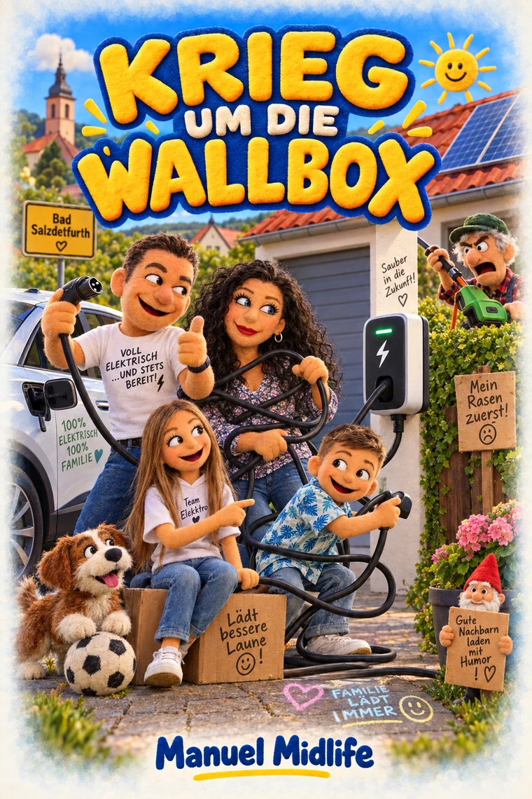 Buchcover: Krieg um die Wallbox