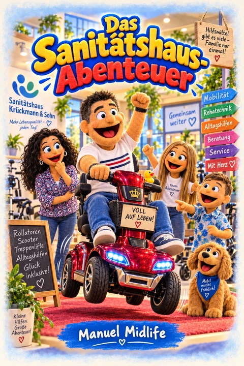 Buchcover: Das Sanitätshaus-Abenteuer