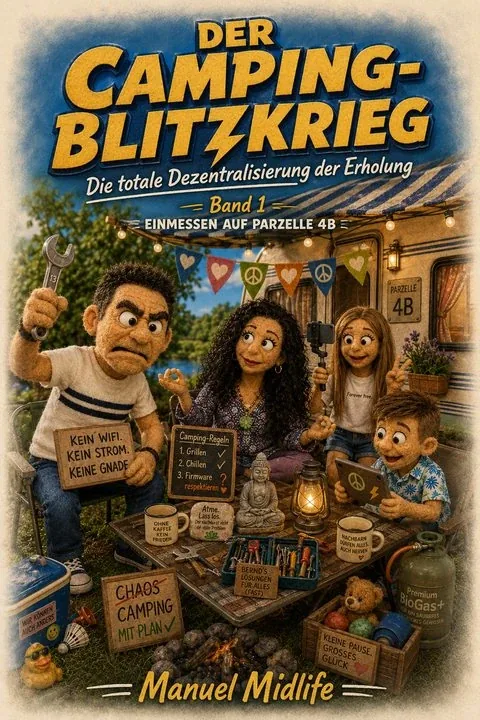 Buchcover: Einmessen auf Parzelle 4b