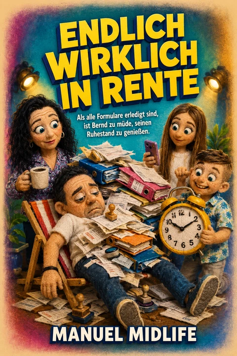 Buchcover: Endlich wirklich in Rente