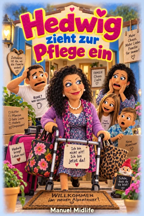 Buchcover: Hedwig zieht zur Pflege ein