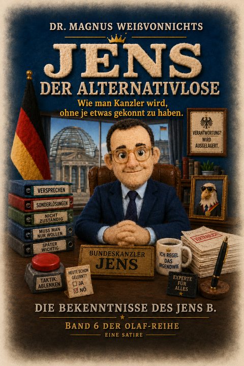 Buchcover: Jens der Alternativlose