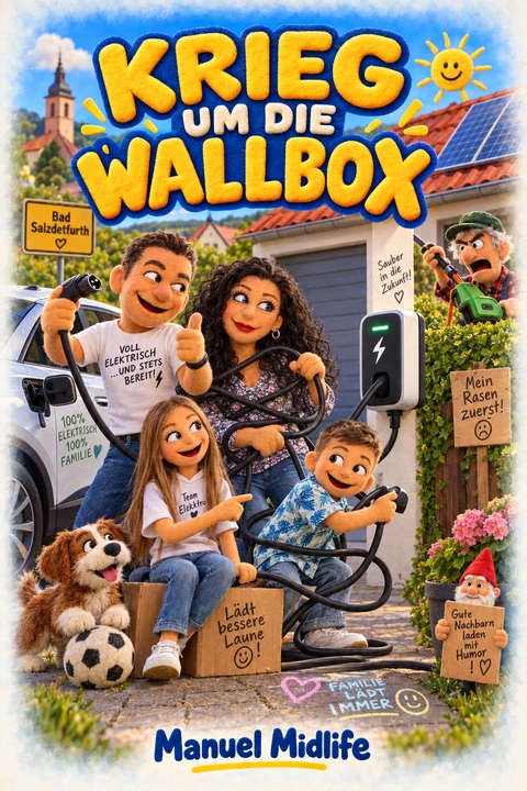 Buchcover: Krieg um die Wallbox