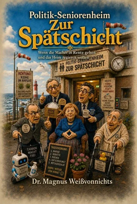 Buchcover: Politik-Seniorenheim »Zur Spätschicht«